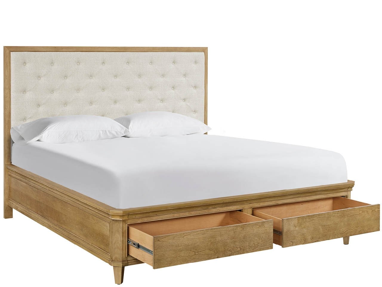 Brindle Upholstered Storage Bed
