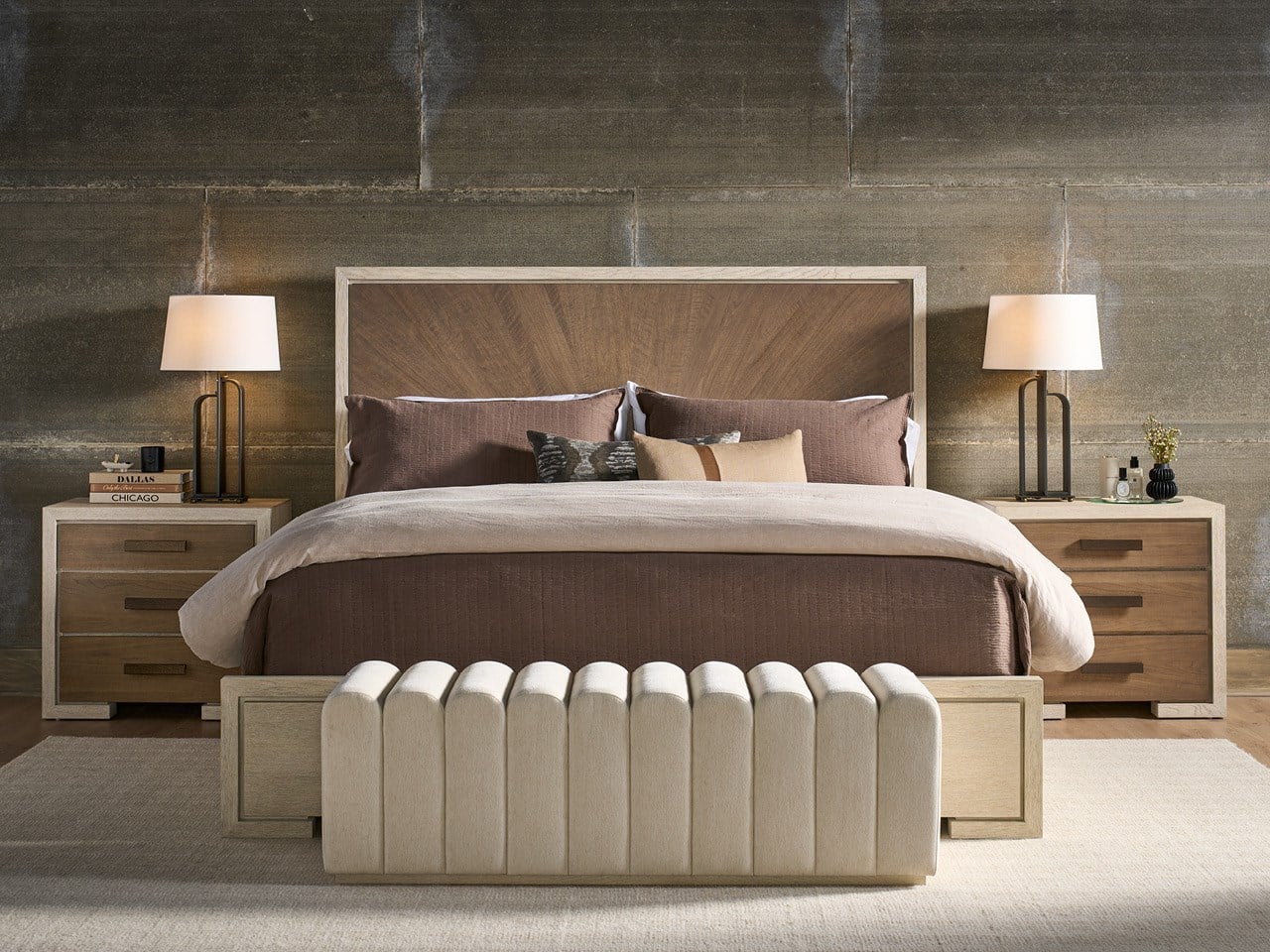 Mist Panel Bed