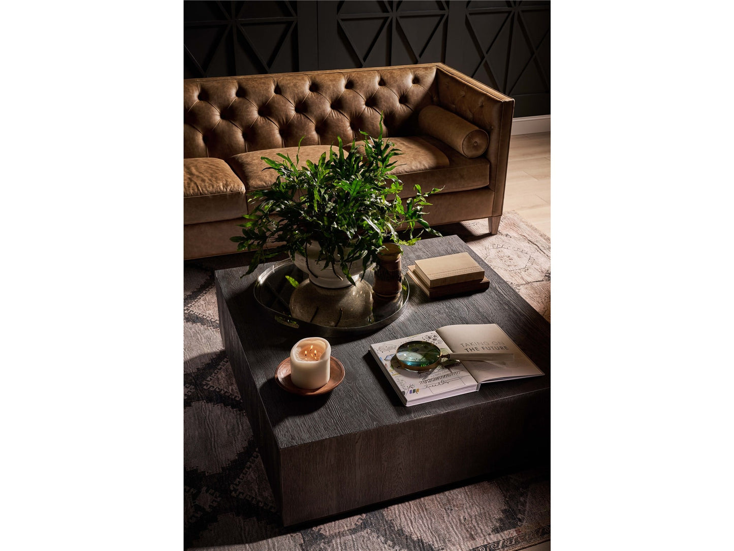 Obsidian Square Cocktail Table