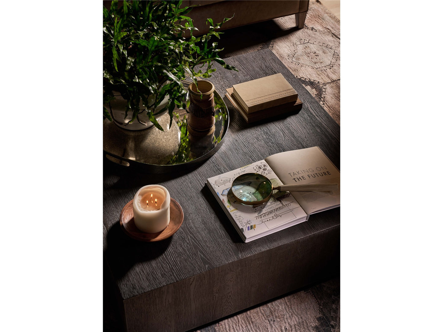 Obsidian Square Cocktail Table