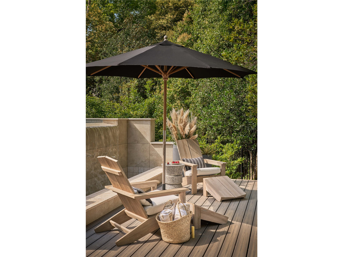 Saratoga Adirondack Ottoman
