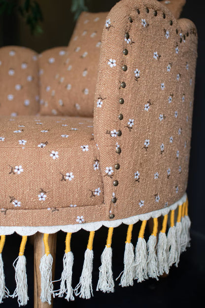 Roxy Upholstered Circle Chair