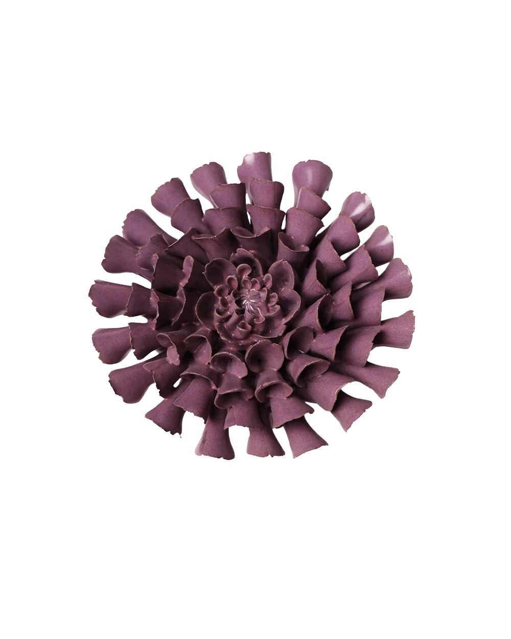 Violet Dahlia Wall Flower