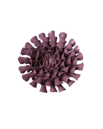 Violet Dahlia Wall Flower