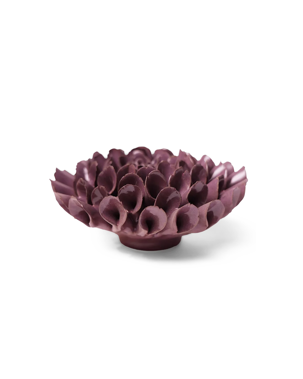 Violet Dahlia Wall Flower