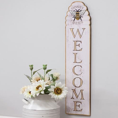 Honeybees Welcome Sign