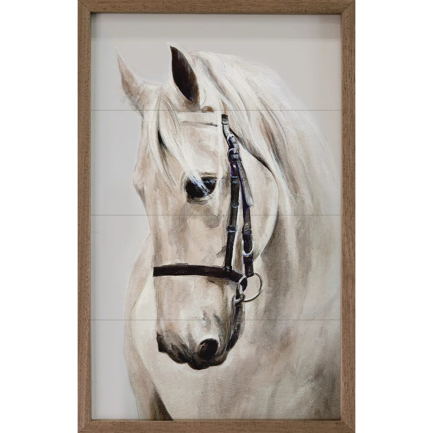 White Horse Wooden Art