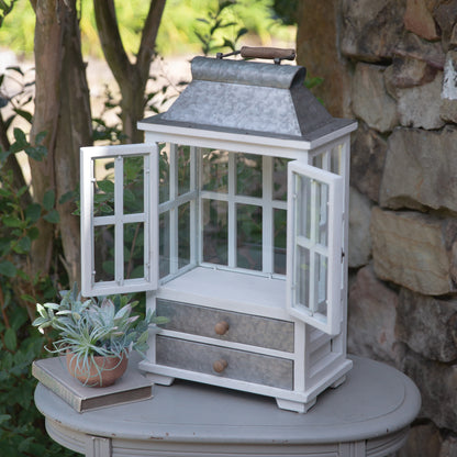 Winslow Lantern with Drawers