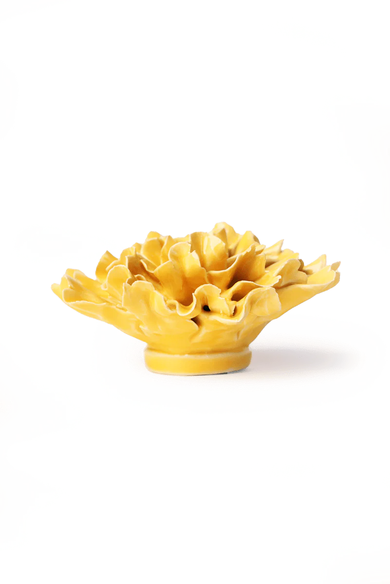 Yellow Carnation Wall Flower