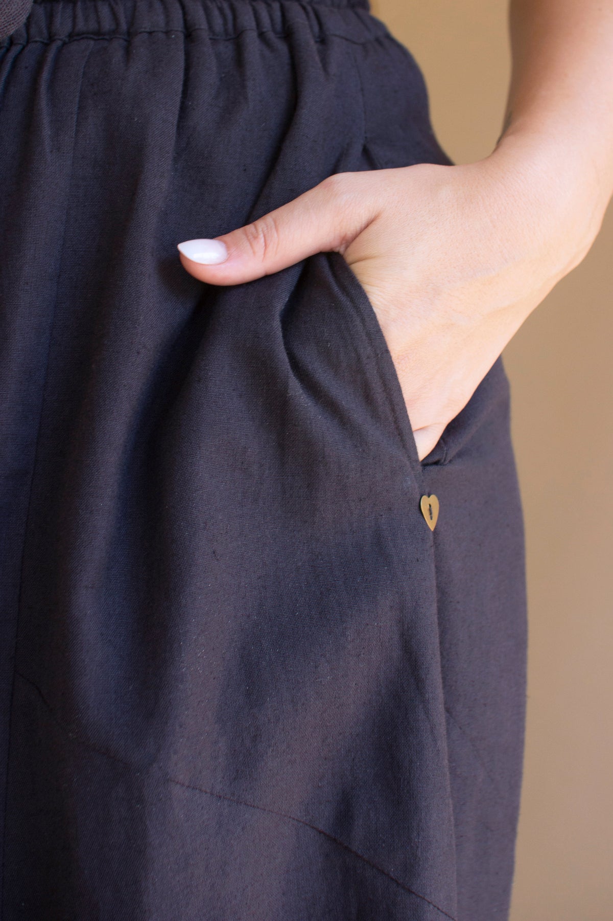 Drawstring Balloon Pant - Midnight
