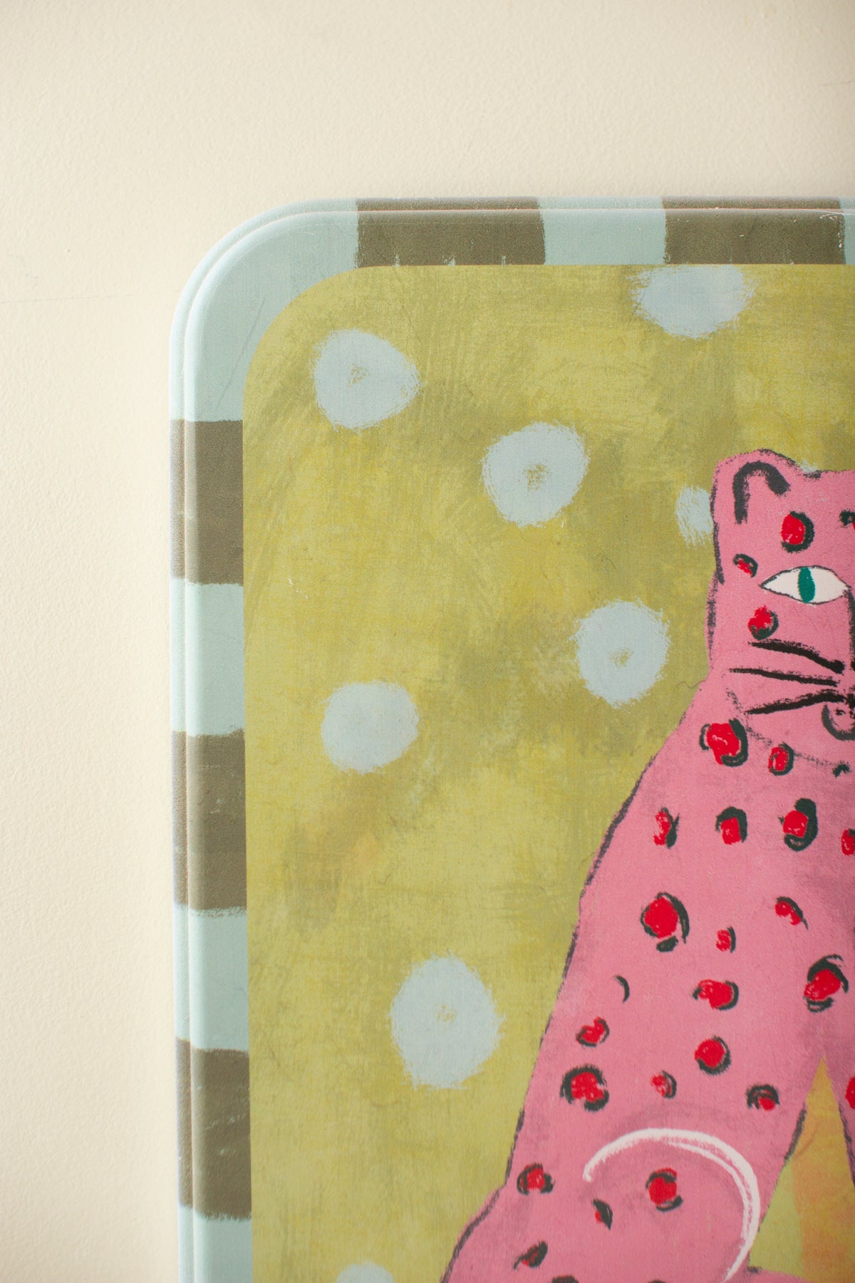 Set of Three Painted Children's Art Animal Prints