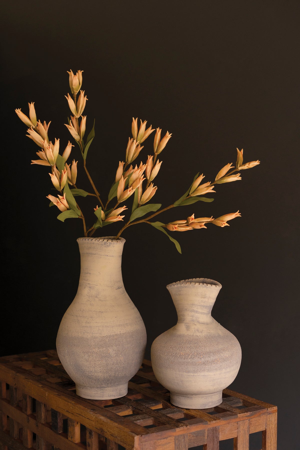 Free Formed Clay Vase