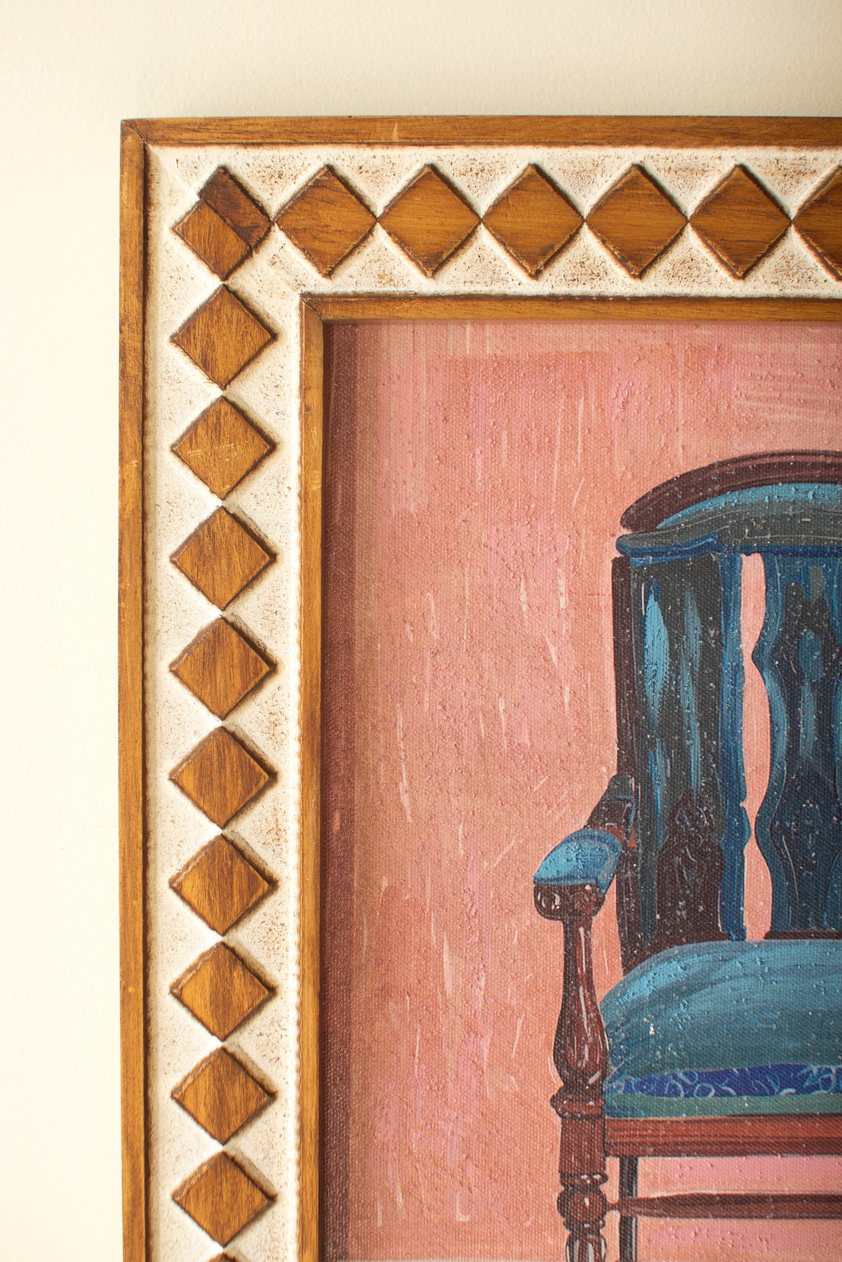 Set of Two Framed Chair Paintings