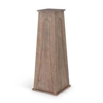 Island Manor Pedestal, Driftwood