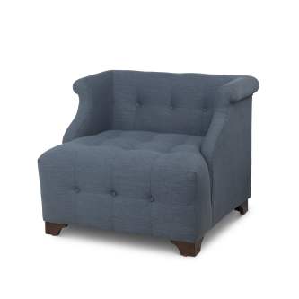 Scroll Arm Occasional Chair
