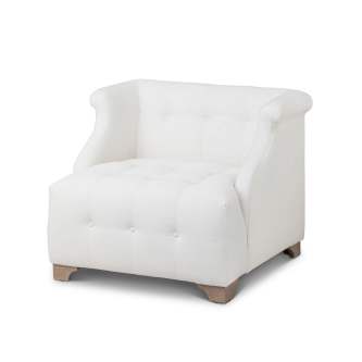 Scroll Arm Occasional Chair