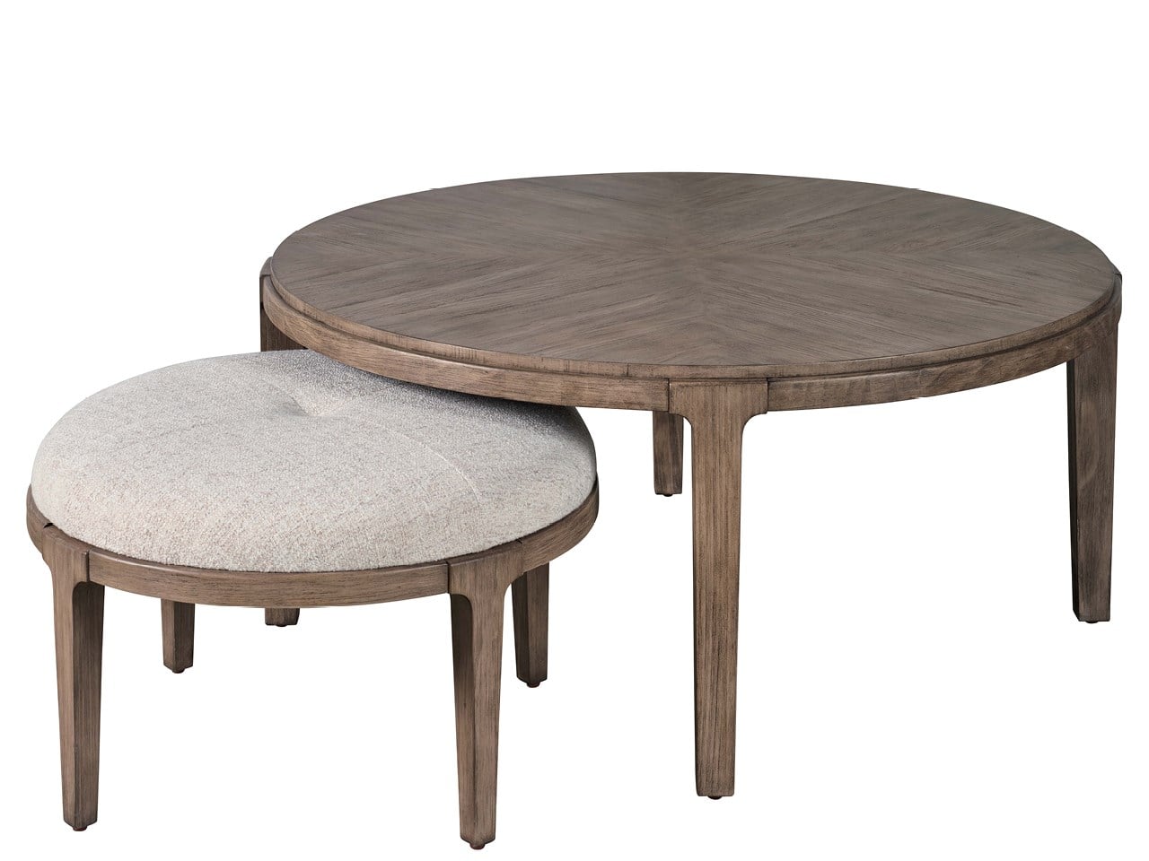 Boulder Bunching Ottoman