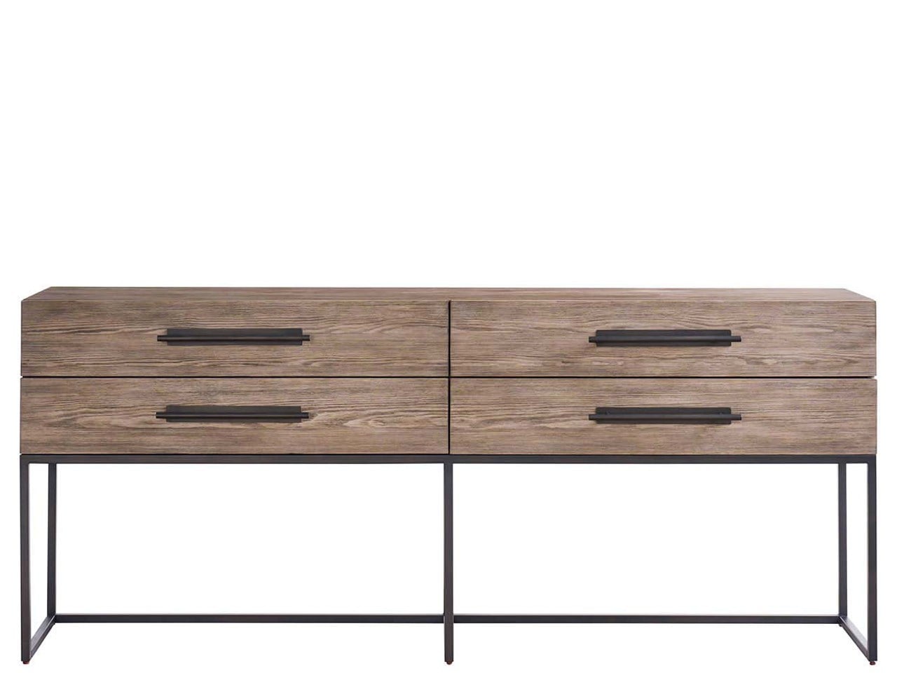 Boulder Metal Base Console