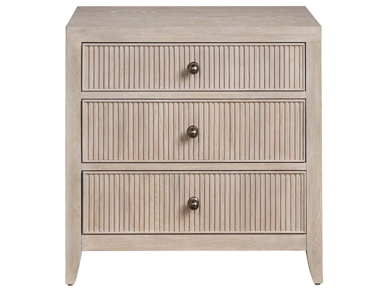 Carmen Three Drawer Nightstand
