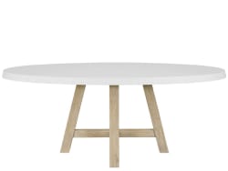 Oasis - Dockside Dining Table - White - Beige