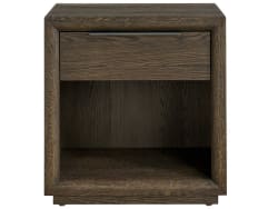 Modern - One Drawer Nightstand - Sable