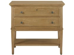 Birchaven - Nightstand, 2 Drawers - Brindle