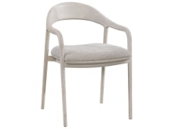 Modern - Echo Dining Arm Chair - White Oak
